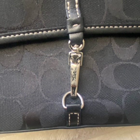 Black Coach Hampton shoulder bag vintage - Picture 4 of 6